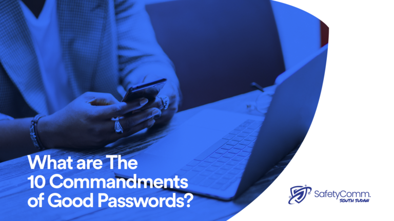 What are the 10 Commandments of good passwords?